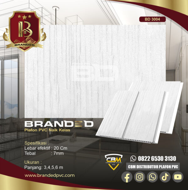 Branded Pvc BD 3004 / 4 M