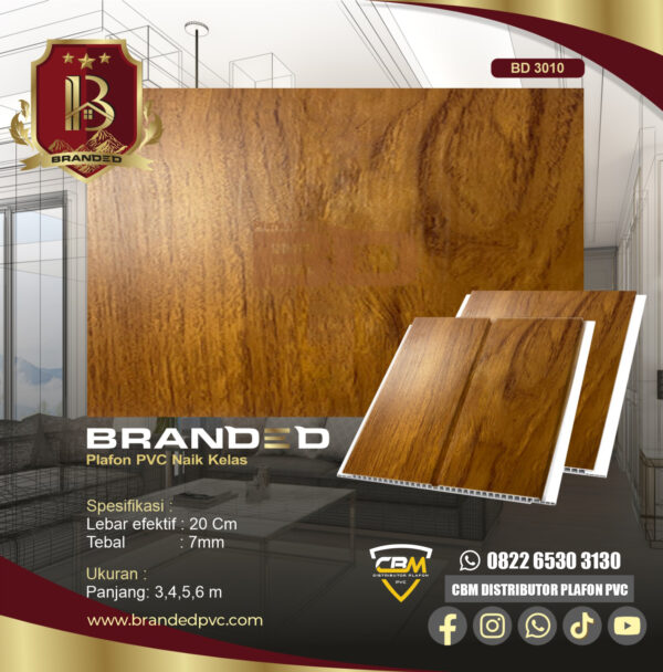 Branded Pvc BD 3010 / 4 M