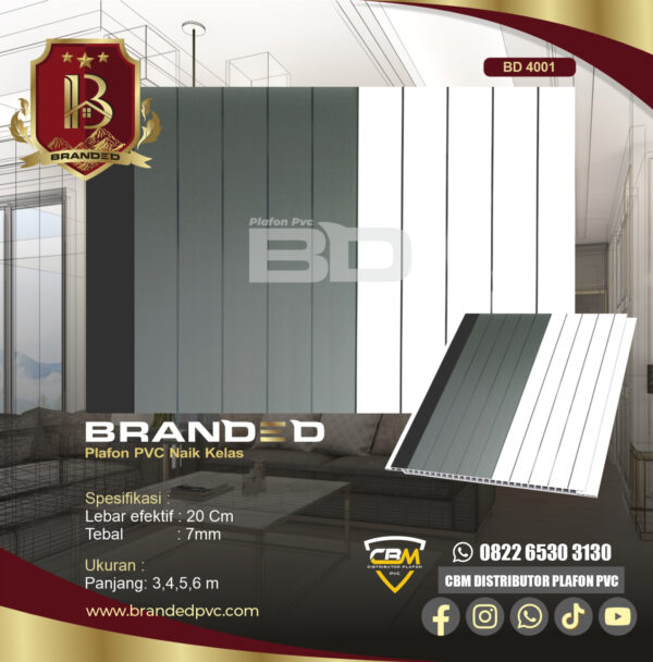 Branded Pvc BD 4001 / 4 M