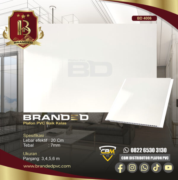 Branded Pvc BD 4006 / 4 M