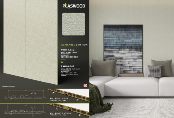 WALLBOARD PWB-A06V & PWB-A06S / 5 METER