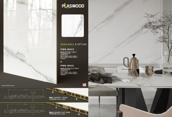WALLBOARD PWB-M03V & PWB-M03S / 4 METER