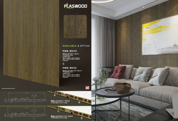 WALLBOARD PWB-W03V & PWB-W03S / 3 METER