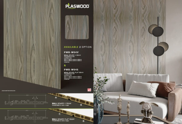 WALLBOARD PWB-W04V & PWB-W04S / 5 METER