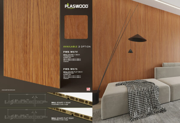 WALLBOARD PWB-W07V & PWB-W07S / 5 METER